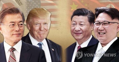 남북미 정상외교애 중국 가세(PG)
