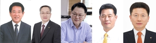 전남지사 후보들