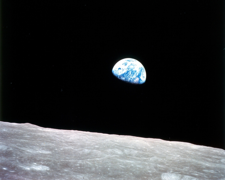 지구돋이(Earthrise) 사진