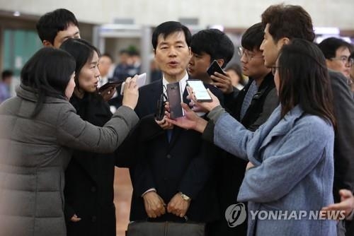 증선위 출석하는 김태한 삼성바이오로직스 대표이사
