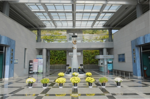 목포문학관 전경.