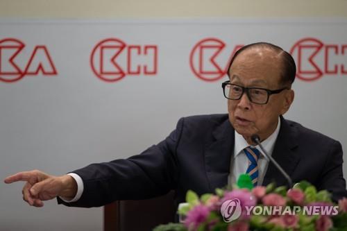 '홍콩 최고 갑부' 리카싱