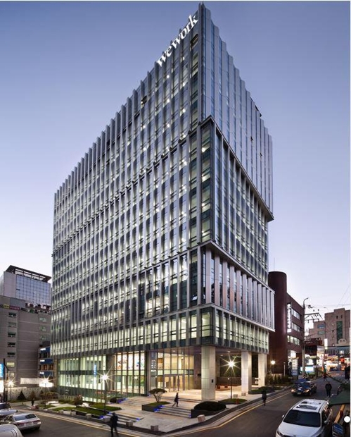 KG타워에 입주할 '위워크 강남역 2호점'