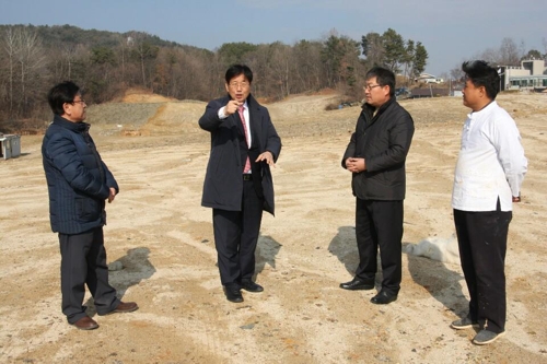 강길부 의원 울주 옹기마을 방문