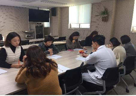 울주치매안심센터 직원들