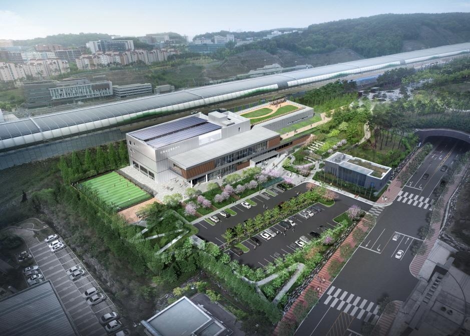 영통 국민체육센터 조감도