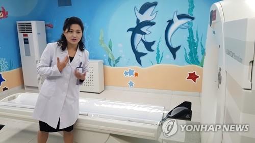북한 어린이병원 CT촬영실 모습은?