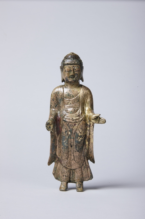 경주 황복사에서 나온 불상