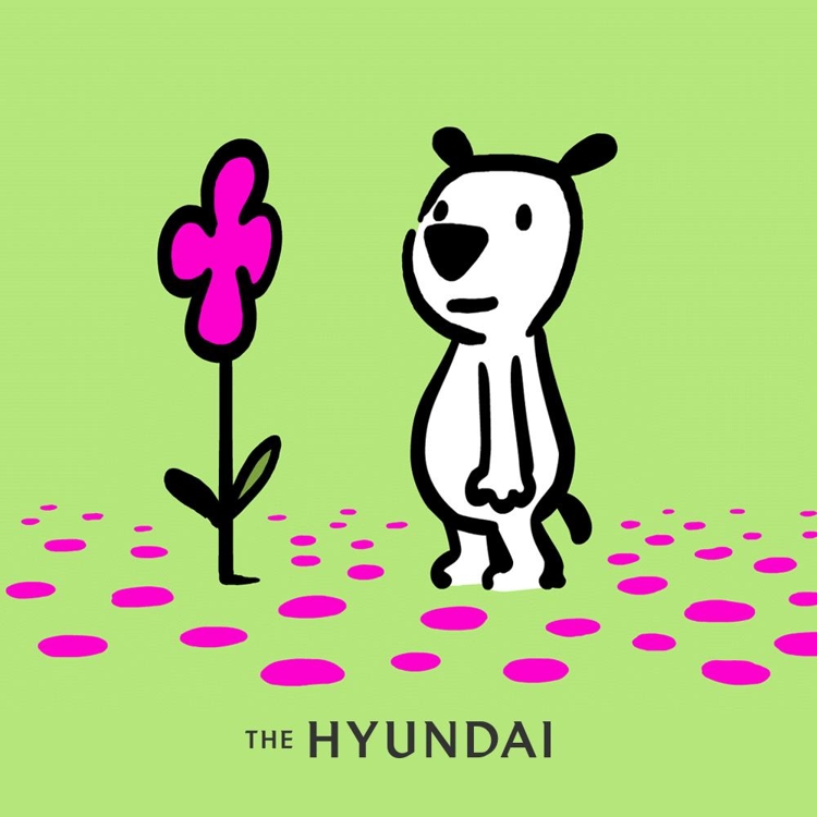 현대백화점 캐릭터 흰디