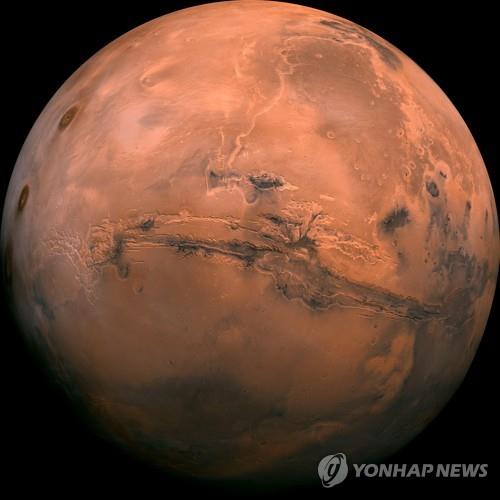 '붉은행성' 화성 전경 