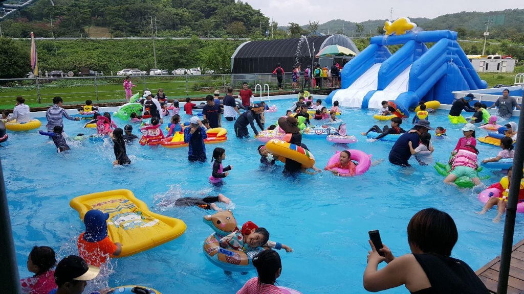 홍성 왕대골농촌체험마을 수영장 