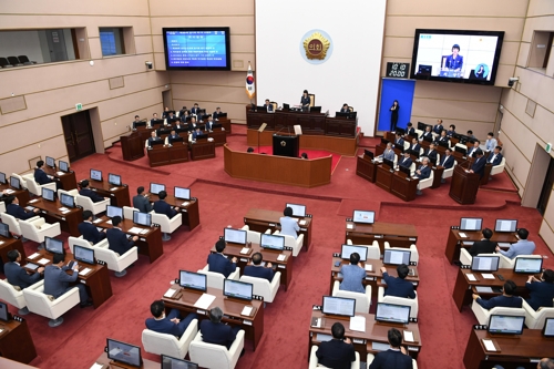 경남도의회 본회의장