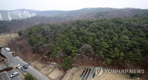 청주 구룡공원 전경