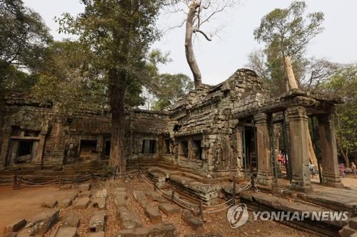 캄보디아 타프롬 사원. 12세기에 지어졌다. [EPA=연합뉴스 자료사진] 