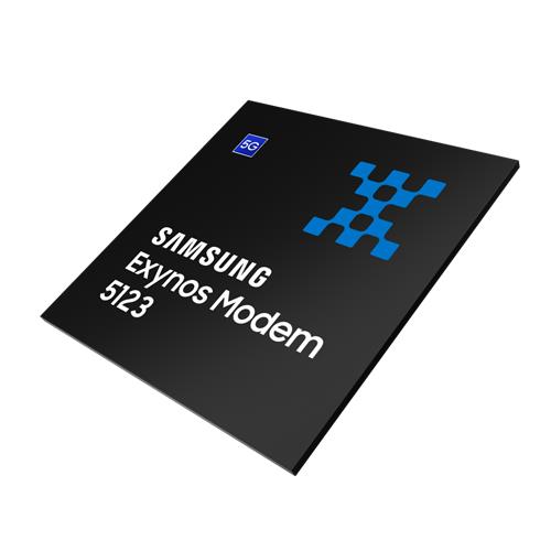 삼성의 5G 모뎀 '엑시노스 모뎀 5123' 이미지. [삼성전자 제공=연합뉴스]