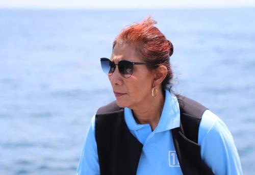 '바다의 수호여신' 인니 해수부 장관 퇴임