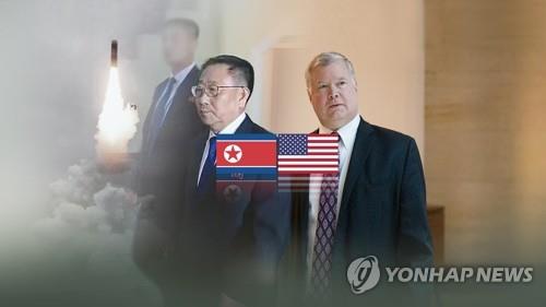 북미, 비핵화 협상(CG)