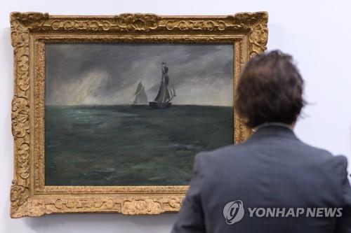 마네의 '폭풍이 부는 바다'