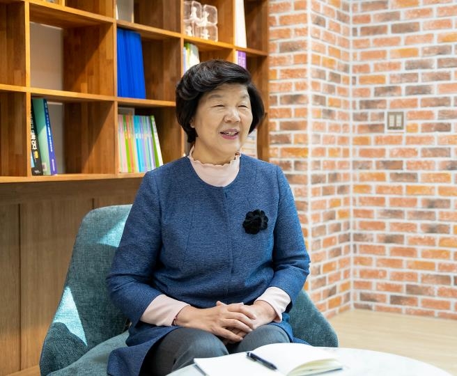 새해 포부 밝히는 노옥희 울산시교육감
