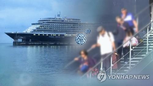 코로나19로 입항금지 크루즈선