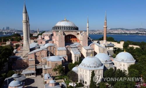 터키 최대 관광명소 성소피아 박물관