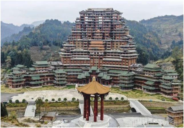 300억원이 넘는 중국 구이저우성 관광지 '수이쓰러우'(水司樓)