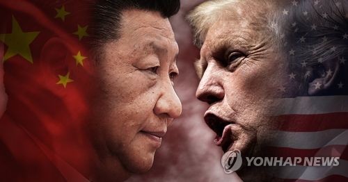 점점 격화하는 미국과 중국의 갈등(PG)[연합뉴스 자료사진]