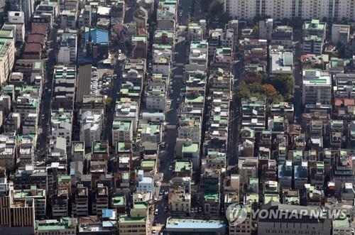 서울 송파구 일대 다세대주택