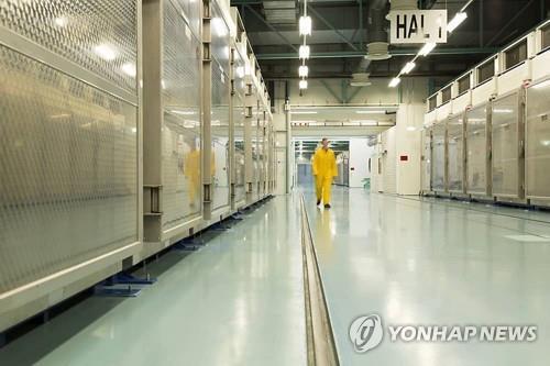 이란 포르도 우라늄 농축시설 내부