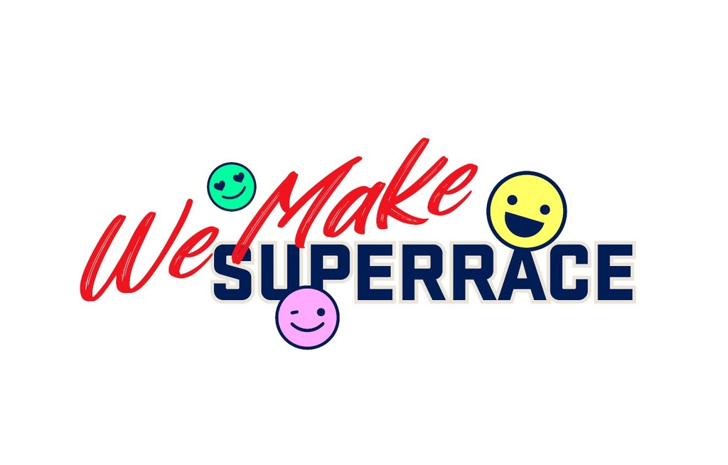 '위 메이크 슈퍼레이스(We Make SUPERRACE)' 캠페인 로고