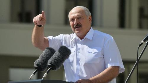 '유럽의 마지막 독재자'로 불리는 알렉산드르 루카셴코 벨라루스 대통령.[리아노보스티=연합뉴스 자료사진]