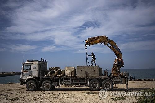 '구호요원 오폭' 이후 가자지구 해상 구호품 전달 한달만에 재개