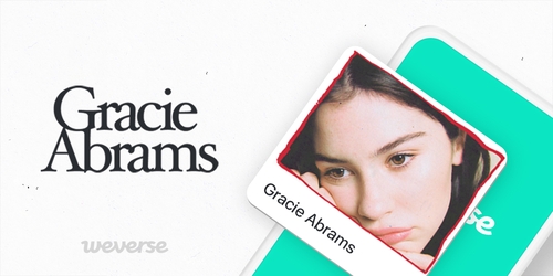 Gracie Abrams se une a la comunidad de fanes Weverse