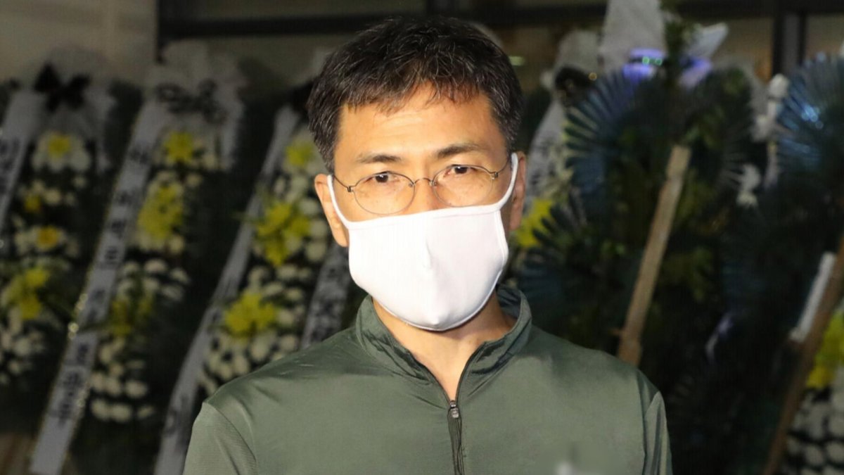 '모친상' 안희정 "자식된 도리 허락해 줘 감사"