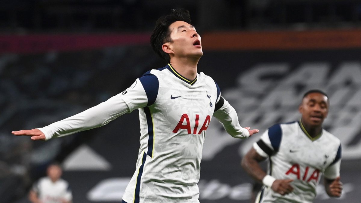 '리그 9호골' 손흥민…토트넘, EPL 단독 선두로