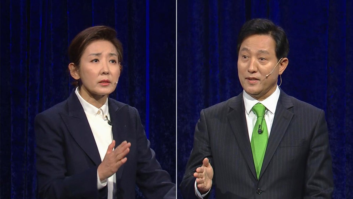 '빅2' 나경원·오세훈, 가시돋친 난타전…승자는 羅