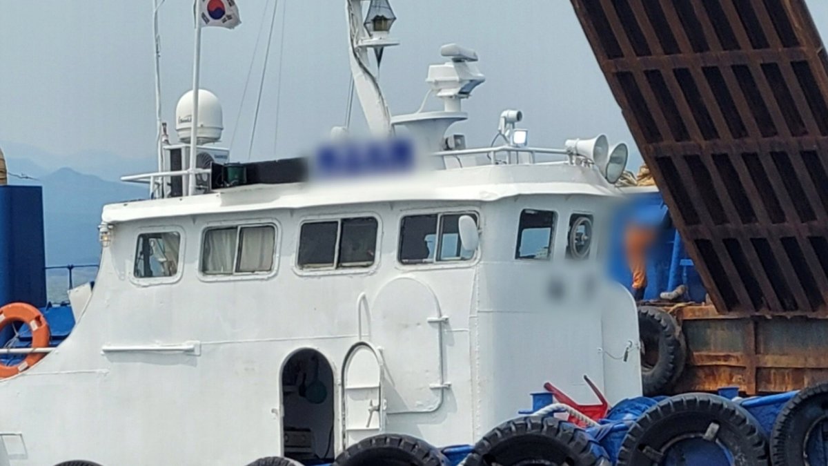 예인선 선장이 만취 운항…표류 신고했다가 적발