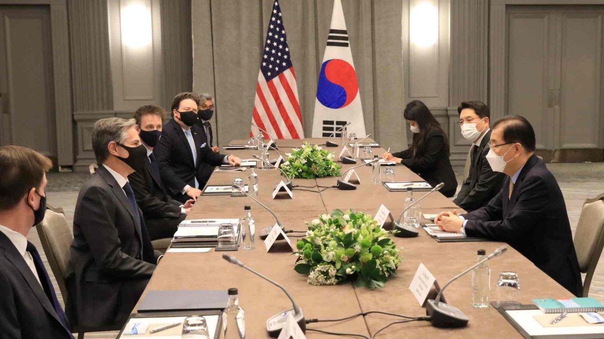 "한미, 종전선언 비핵화 문구 고심…조율 막바지"