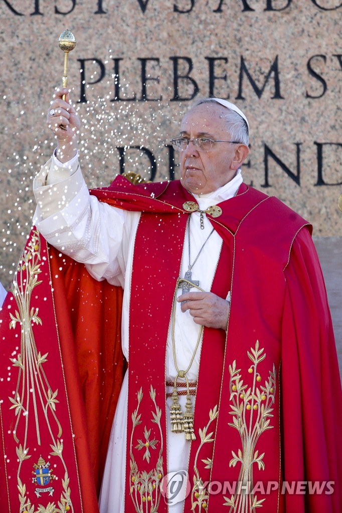 교황, 저먼윙스 여객기 희생자 위해 기도