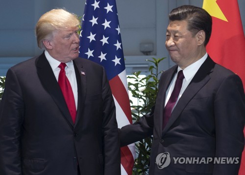 G20 정상회담에 참석한 미국-중국 정상