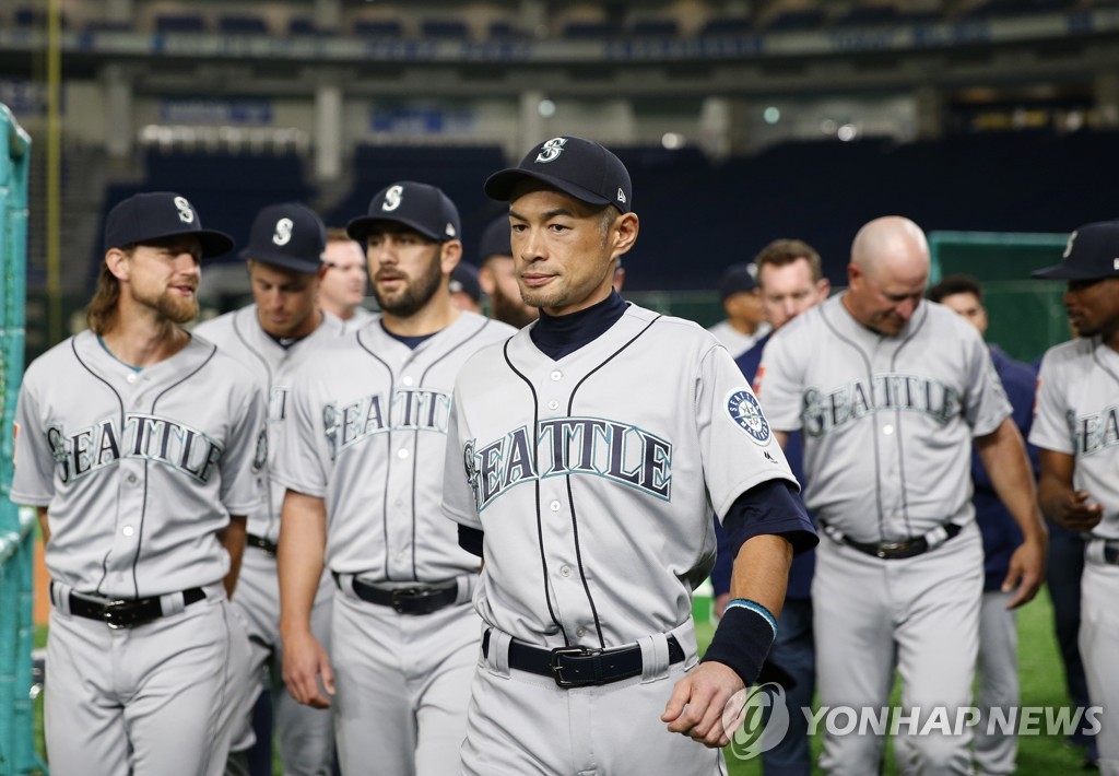이치로, MLB 도쿄 개막전 위해 일본 방문