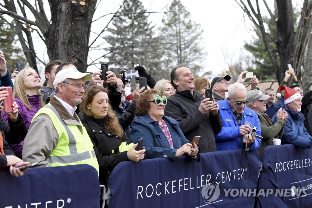 2019 Rockefeller Center Christmas Tree Cutting in Florida, NY