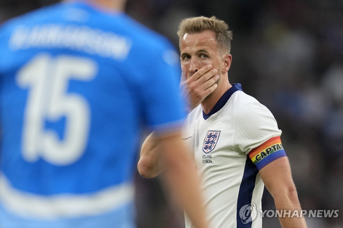 잉글랜드 축구대표팀의 공격수 해리 케인