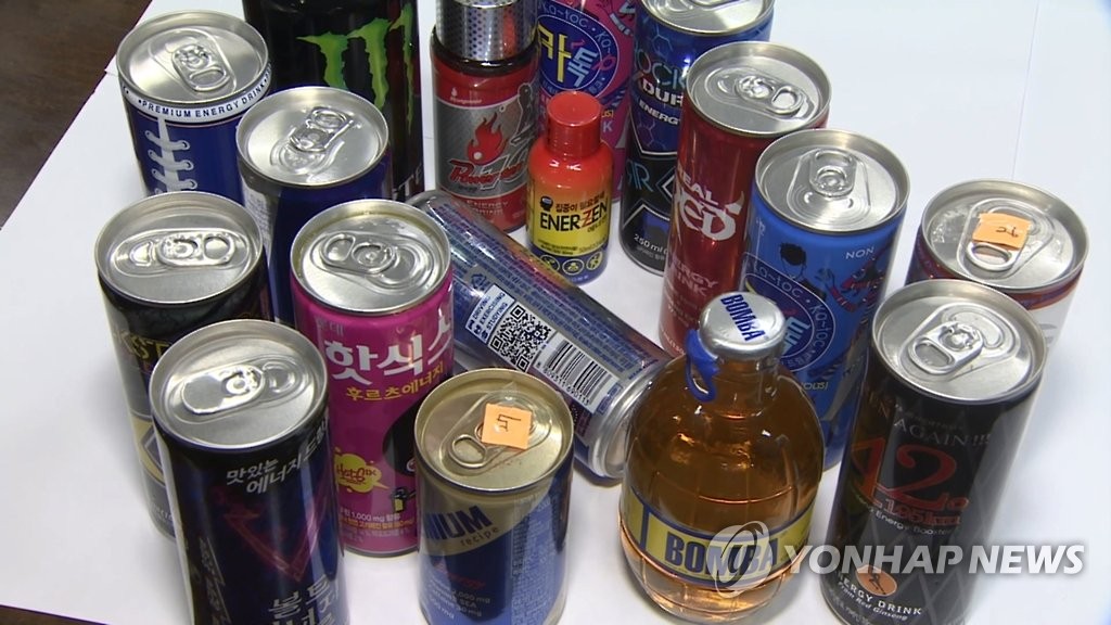 '카페인 음료'로도 불리며 국내 시판중인 에너지 음료