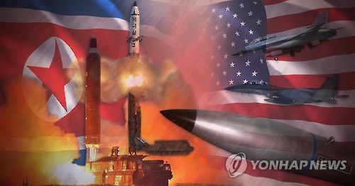 미국, 북한 미사일위기 상황서 핵폭탄 투하실험(PG)