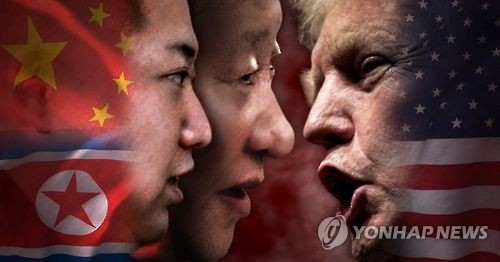트럼프 정부, 대북-대중 투트랙 압박 (PG)