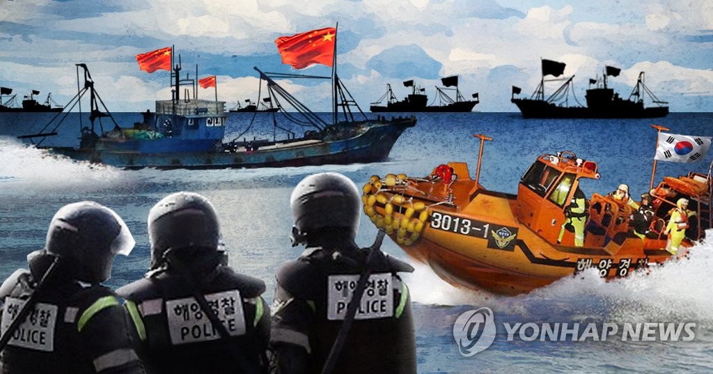 중국어선 불법조업 (PG)