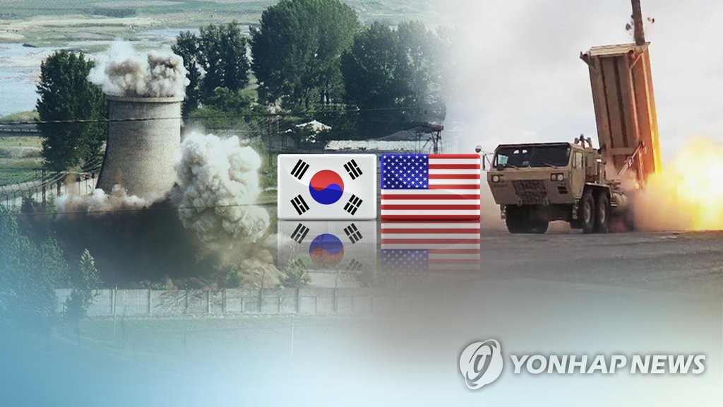 한미, 북한 비핵화 (CG) [연합뉴스TV 제공]