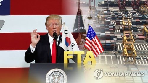 트럼프, 노골적 美 우선주의 결국 한미FTA 폐기 수순 가나(CG)