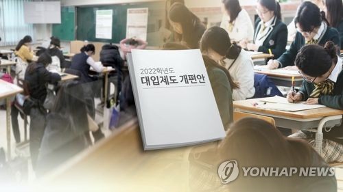 대입제도 개편 (CG)